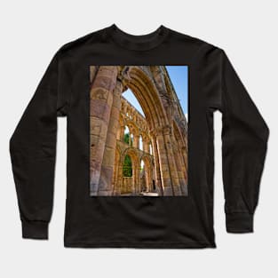 Jedburgh Abbey in Scottish Borders, Scotland Long Sleeve T-Shirt